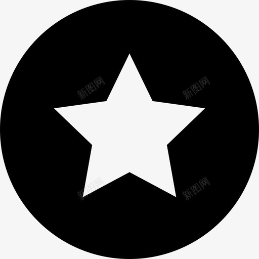 iconmonstr-star-6svg_新图网 https://ixintu.com iconmonstr-star-6