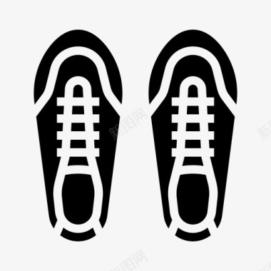 鞋子运动慢跑图标图标