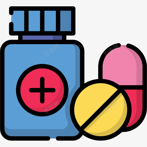 医学医学148线性颜色图标svg_新图网 https://ixintu.com 医学 线性 颜色