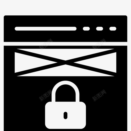 securemail浏览器internet专用图标svg_新图网 https://ixintu.com internet mail px secure 专用 安全线 标志 标志符 浏览器 符号 网页