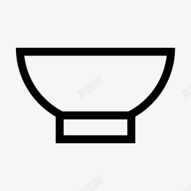 碗小器具厨房图标图标