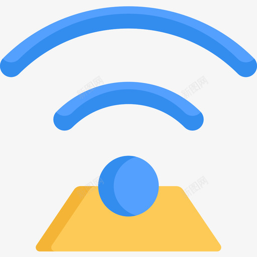 Wifi通信123平坦图标svg_新图网 https://ixintu.com Wifi 平坦 通信