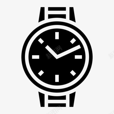 腕表时钟时间图标图标
