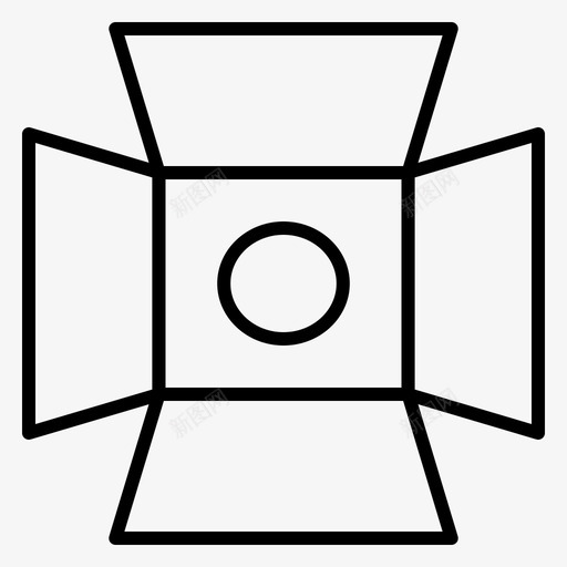 灯光照片摄影图标svg_新图网 https://ixintu.com 摄影 摄影棚 摄影棚常规轮廓 灯光 照片