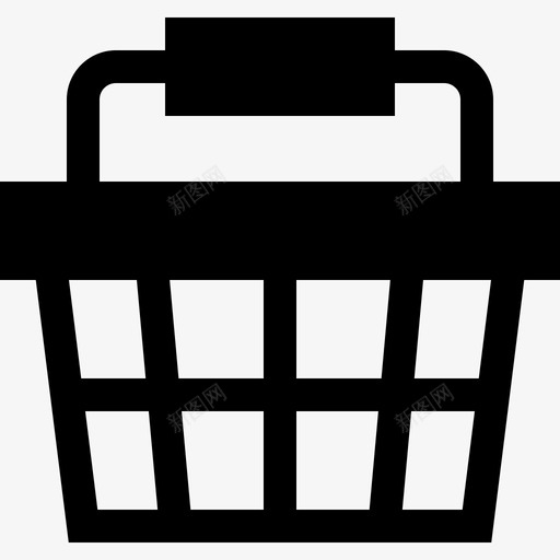 购物篮超市38装满图标svg_新图网 https://ixintu.com 装满 购物篮 超市