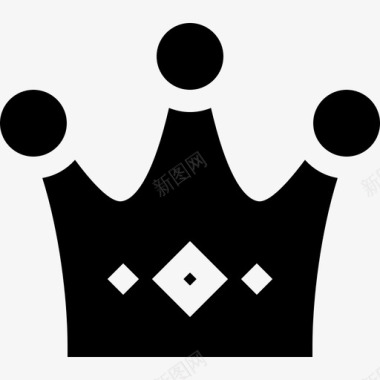 王冠女权主义5填充图标图标