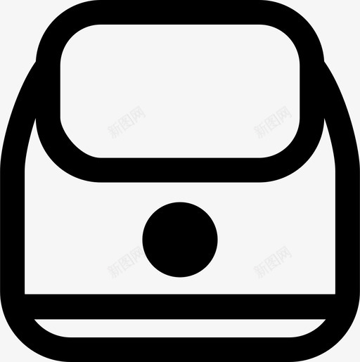 采购产品包配件时尚图标svg_新图网 https://ixintu.com 书包 工作包 时尚 配件 采购产品包 钱包