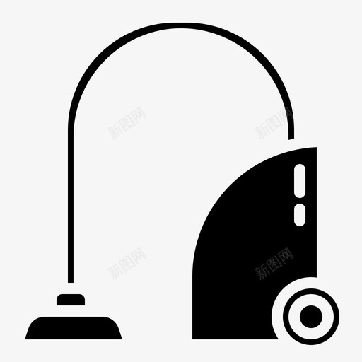 吸尘器电器图标svg_新图网 https://ixintu.com 吸尘器 家具 家居 家用 房间 电器 电器设备 设计