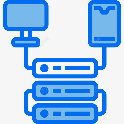 存储datamanager6蓝色图标svg_新图网 https://ixintu.com datamanager6 存储 蓝色