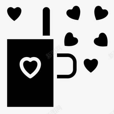咖啡明亮温柔图标图标