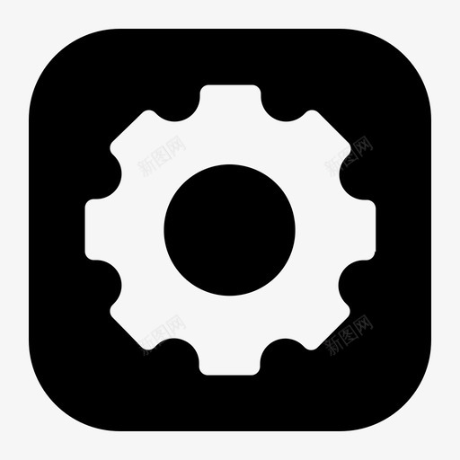 设置android应用程序图标svg_新图网 https://ixintu.com android android应用程序平面 应用程序 控制 设置