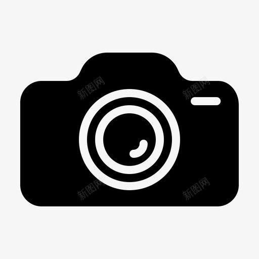 照相机应用程序用户界面图标svg_新图网 https://ixintu.com 实体 应用程序 照相机 用户界面