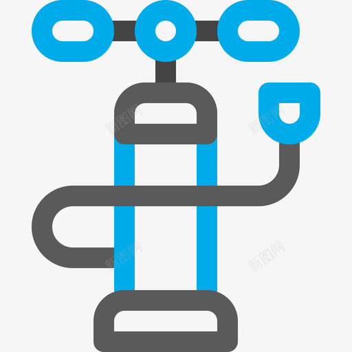 气泵车库23线颜色图标svg_新图网 https://ixintu.com 气泵 车库 颜色