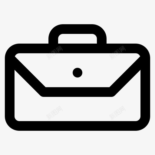 工作机会包职业图标svg_新图网 https://ixintu.com 商业 图标 大纲 工人 工作机会 职业 金融