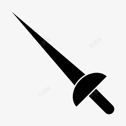 剑武器图标svg_新图网 https://ixintu.com 武器