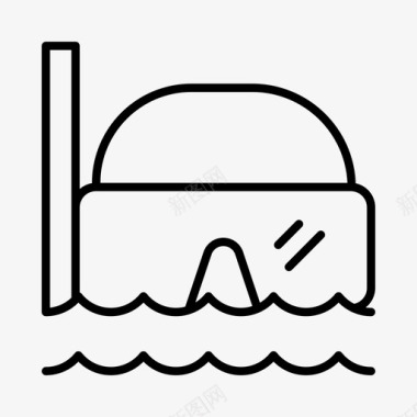 水肺潜水潜水海军图标图标