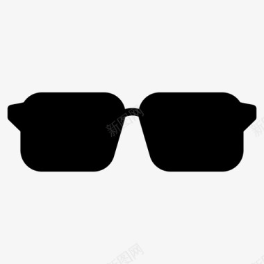 眼镜护目镜防护图标图标