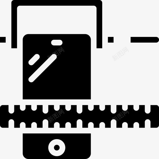 智能手机原型2填充图标svg_新图网 https://ixintu.com 原型2 填充 智能手机