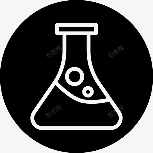 科学实验实验室图标svg_新图网 https://ixintu.com 学习 学校 实验 实验室 徽章 教育 科学