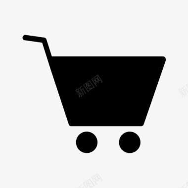 购物车购物篮零售图标图标