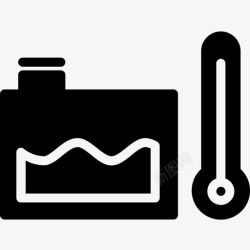 汽车标志散热器汽车保养图标高清图片