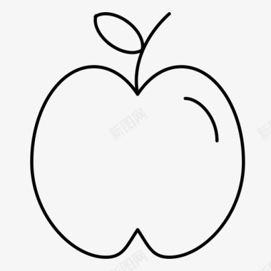 苹果教育学校图标图标