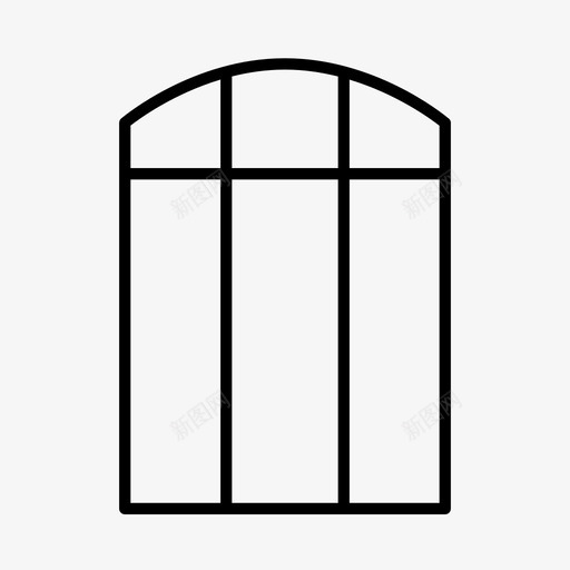 窗户建筑师建筑平面图图标svg_新图网 https://ixintu.com 住宅 平面图 建筑 建筑师 窗户 饰面