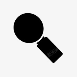 10倍变焦变焦放大镜seach图标高清图片