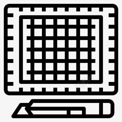 切割垫切割垫编辑工具手工艺品图标高清图片