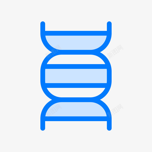 遗传学生物学12蓝色图标svg_新图网 https://ixintu.com 生物学12 蓝色 遗传学