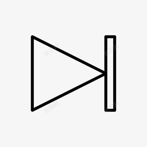 下一步按钮音乐图标svg_新图网 https://ixintu.com 下一步 按钮 播放列表 播放器 歌曲 音乐