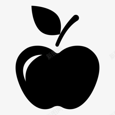 苹果教育食品图标图标