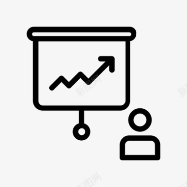 演示文稿板图表图标图标