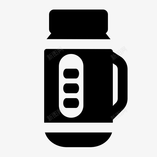 保温瓶瓶子饮料图标svg_新图网 https://ixintu.com 不锈钢 保温瓶 厨房 工具 瓶子 饮料
