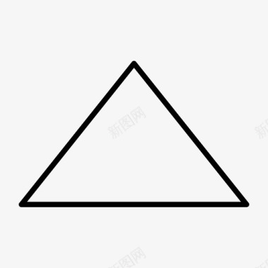 三角形场三面体图标图标