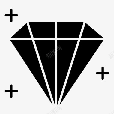 钻石珠宝用户图标图标
