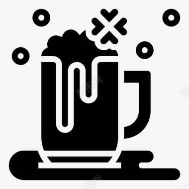 啤酒饮料庆祝图标图标