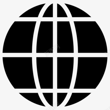 世界地球全球图标图标
