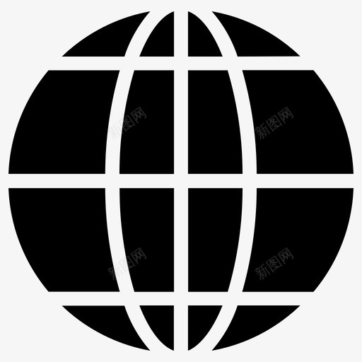 世界地球全球图标svg_新图网 https://ixintu.com 世界 全球 地球 宇宙 行星