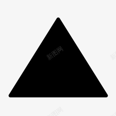 三角形 展开图标