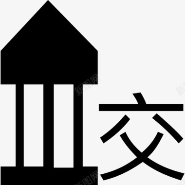 交通岗亭图标