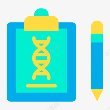 剪贴板科学99平面图标图标