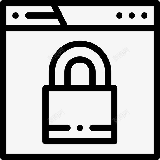 密码数字服务8线性图标svg_新图网 https://ixintu.com 密码 数字 服务 线性