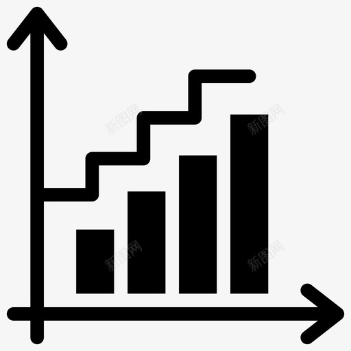 成长图条形图业务分析图标svg_新图网 https://ixintu.com 业务 企业管理 分析 合作 团队 图标 字形 成长 条形图 统计