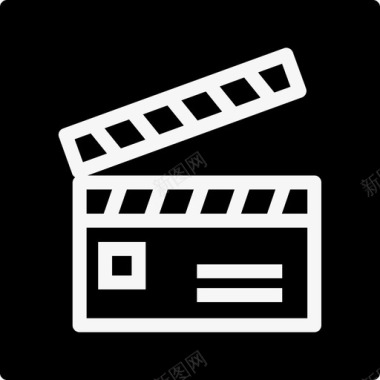 电影应用程序电影院图标图标