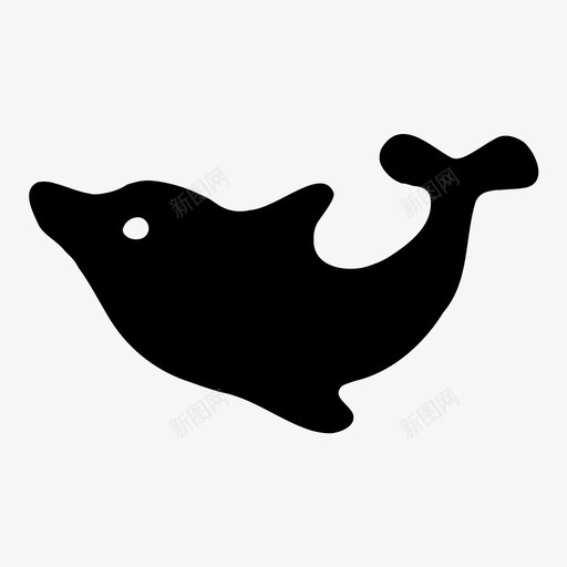 海豚善良哺乳动物图标svg_新图网 https://ixintu.com 动物 哺乳动物 善良 形态 德尔 海洋 海豚 生物 生物学 菲纳