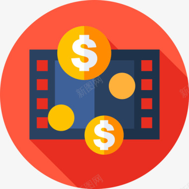 预算电影业14持平图标图标
