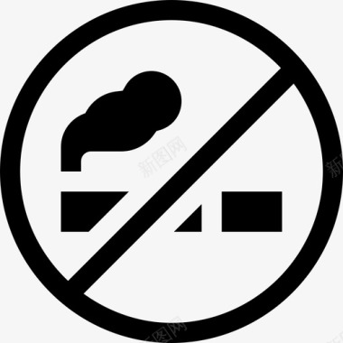 禁烟健康8满图标图标