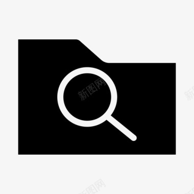 文件夹搜索查找文件和文件夹图标图标