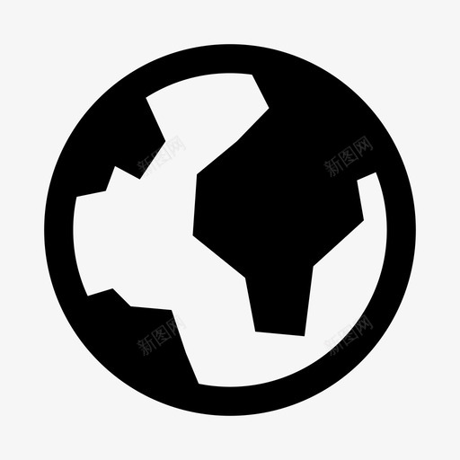 地球全球国际图标svg_新图网 https://ixintu.com 全球 国际 地球 新闻